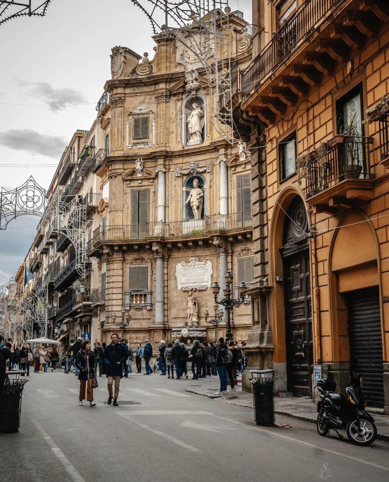 Apartament La Lumaca Kalsa Palermo Exterior foto